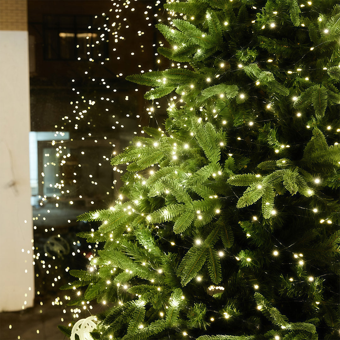 Green LED Christmas Lights For Cozy Holiday Glow