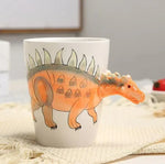 Hand-Painted Dinosaur Mug For Playful Coffee Breaks
