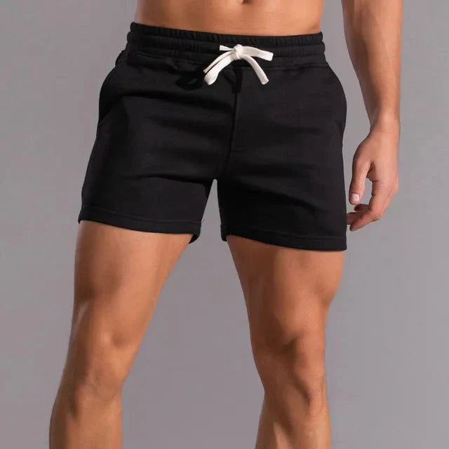 Men's Shorts with Elastic Waist and Drawstring
