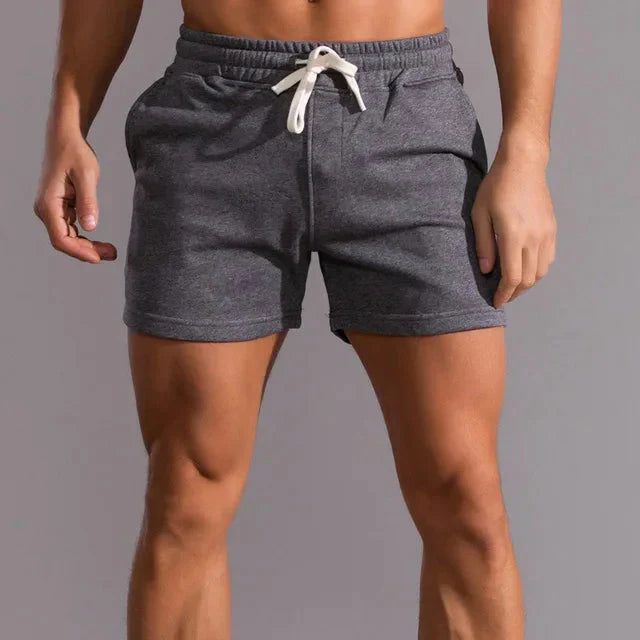 Men's Shorts with Elastic Waist and Drawstring