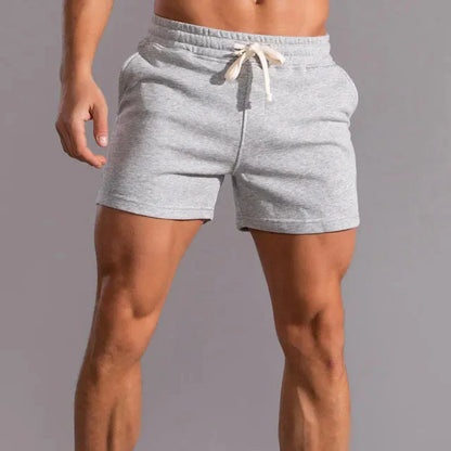 Men's Shorts with Elastic Waist and Drawstring