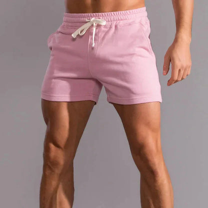 Men's Shorts with Elastic Waist and Drawstring