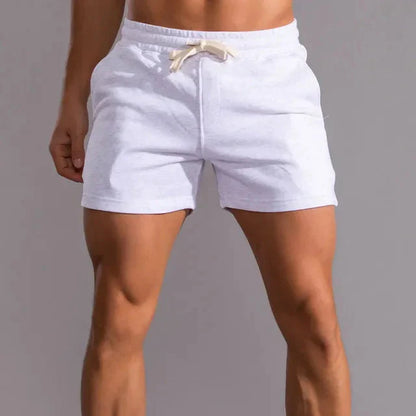 Men's Shorts with Elastic Waist and Drawstring