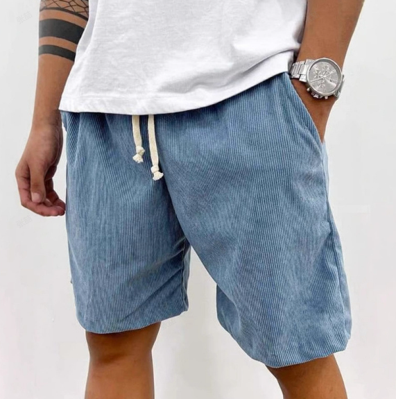 Brett | Men's Summer Casual Shorts with Drawstring