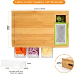 Bamboo Cutting Board For Cleaner Prep