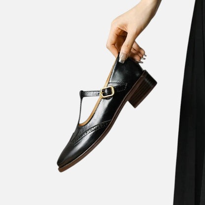 Women's Mary Jane Shoes with Buckle