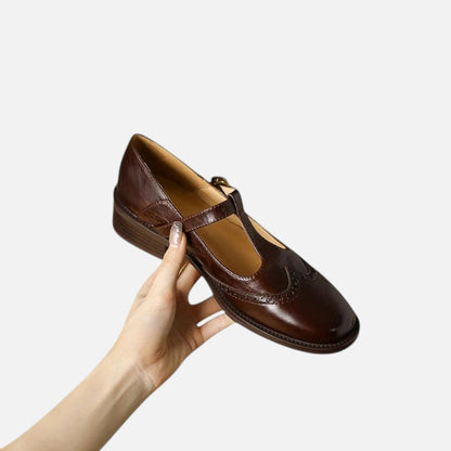 Women's Mary Jane Shoes with Buckle