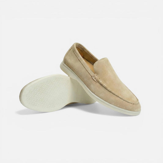 Men's Loafer Slip On Moccasin Suede Look