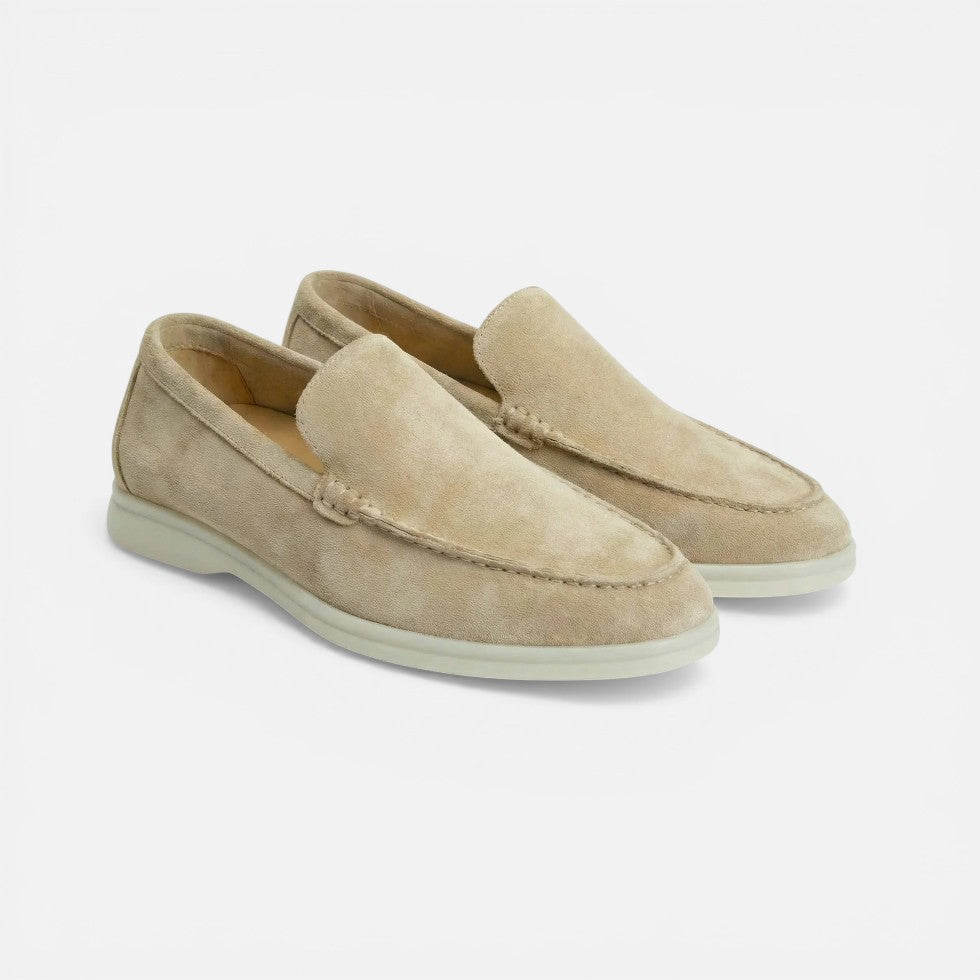 Men's Loafer Slip On Moccasin Suede Look