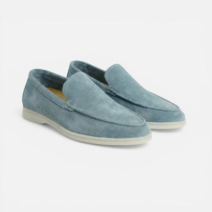 Men's Loafer Slip On Moccasin Suede Look