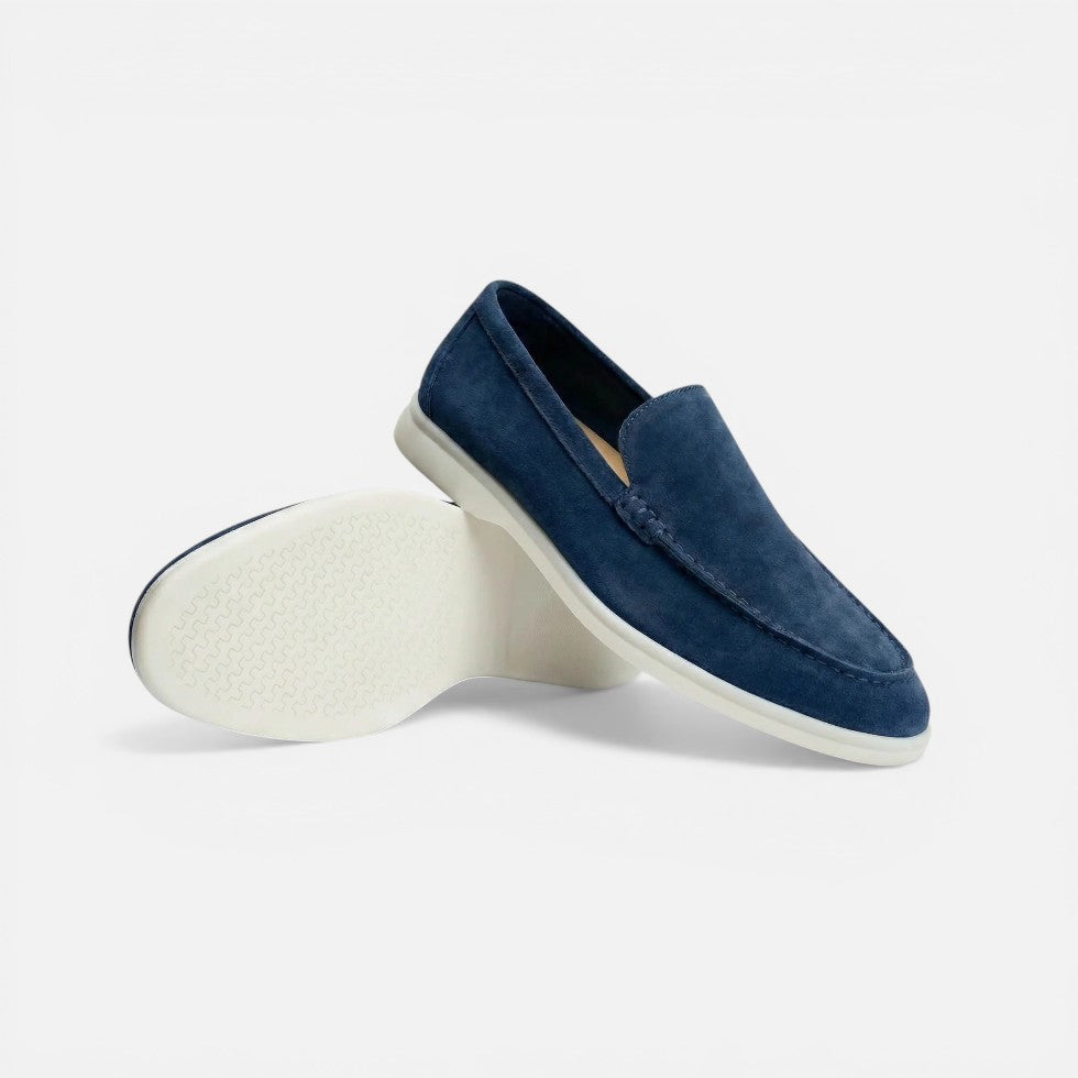 Men's Loafer Slip On Moccasin Suede Look