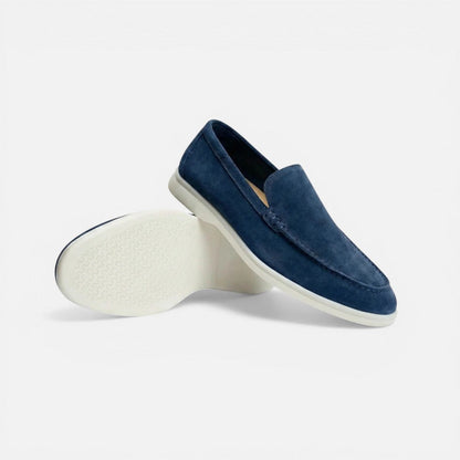 Men's Loafer Slip On Moccasin Suede Look