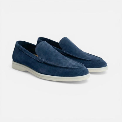 Men's Loafer Slip On Moccasin Suede Look