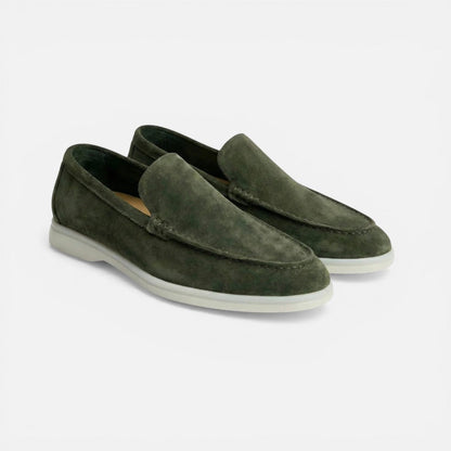 Men's Loafer Slip On Moccasin Suede Look