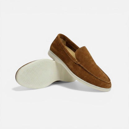 Men's Loafer Slip On Moccasin Suede Look