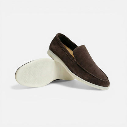 Men's Loafer Slip On Moccasin Suede Look