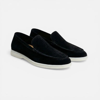 Men's Loafer Slip On Moccasin Suede Look