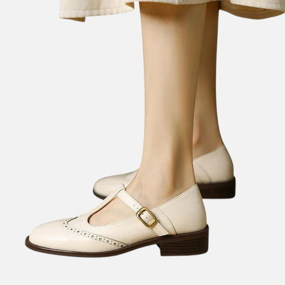Women's Mary Jane Shoes with Buckle