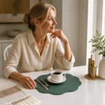 Floral Table Placemats That Wipe Clean