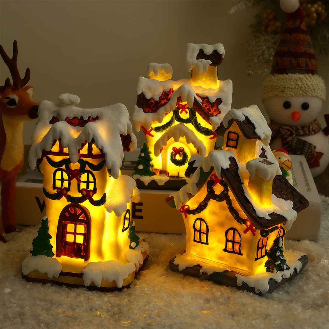 LED Christmas House Lights for Cozy Village Glow