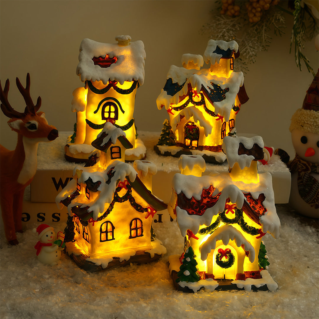 LED Christmas House Lights for Cozy Village Glow