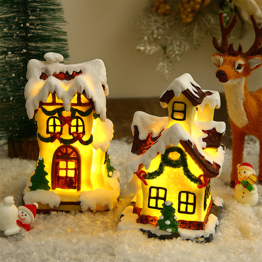 LED Christmas House Lights for Cozy Village Glow