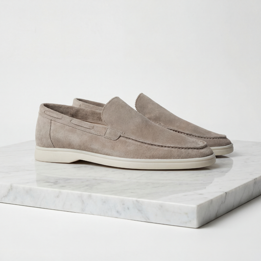 Men's Suede Loafers Classic Casual Formal