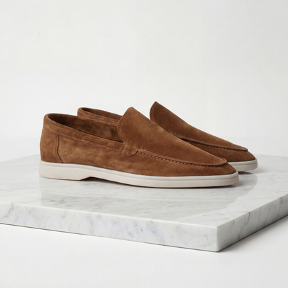 Men's Suede Loafers Classic Casual Formal