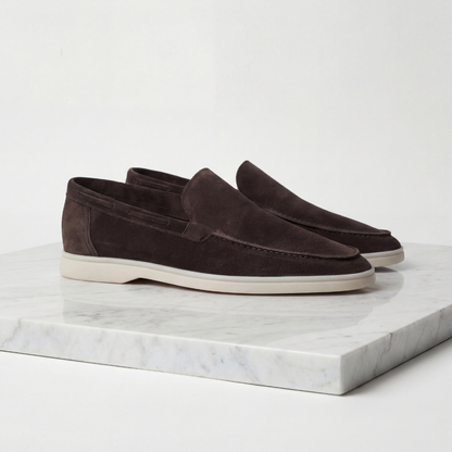 Men's Suede Loafers Classic Casual Formal