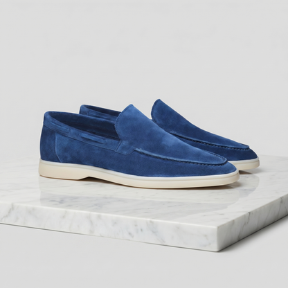 Men's Suede Loafers Classic Casual Formal