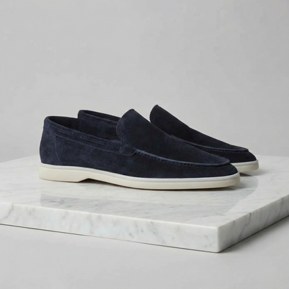 Men's Suede Loafers Classic Casual Formal