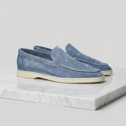 Men's Suede Loafers Classic Casual Formal