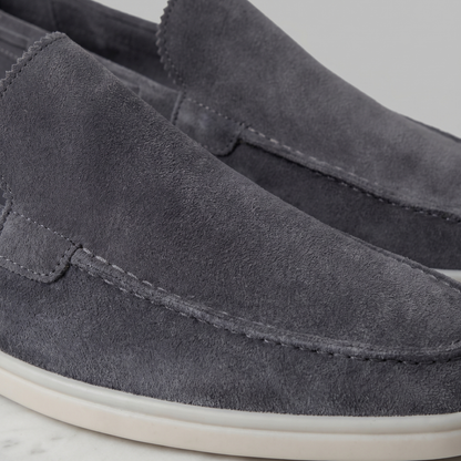 Men's Suede Loafers Classic Casual Formal
