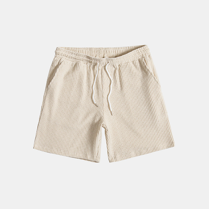 Garrett | Men’s Casual Short Sleeve Two Piece Set with Drawstring Shorts