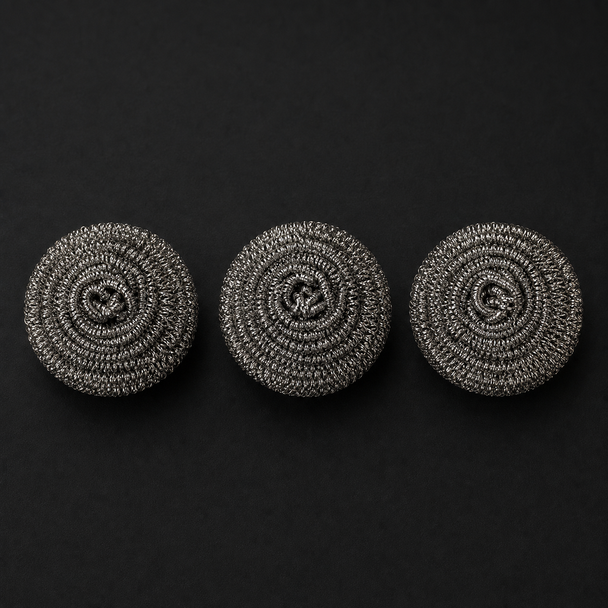 Titanium Pan Scrubbers for Gentle Deep Cleaning