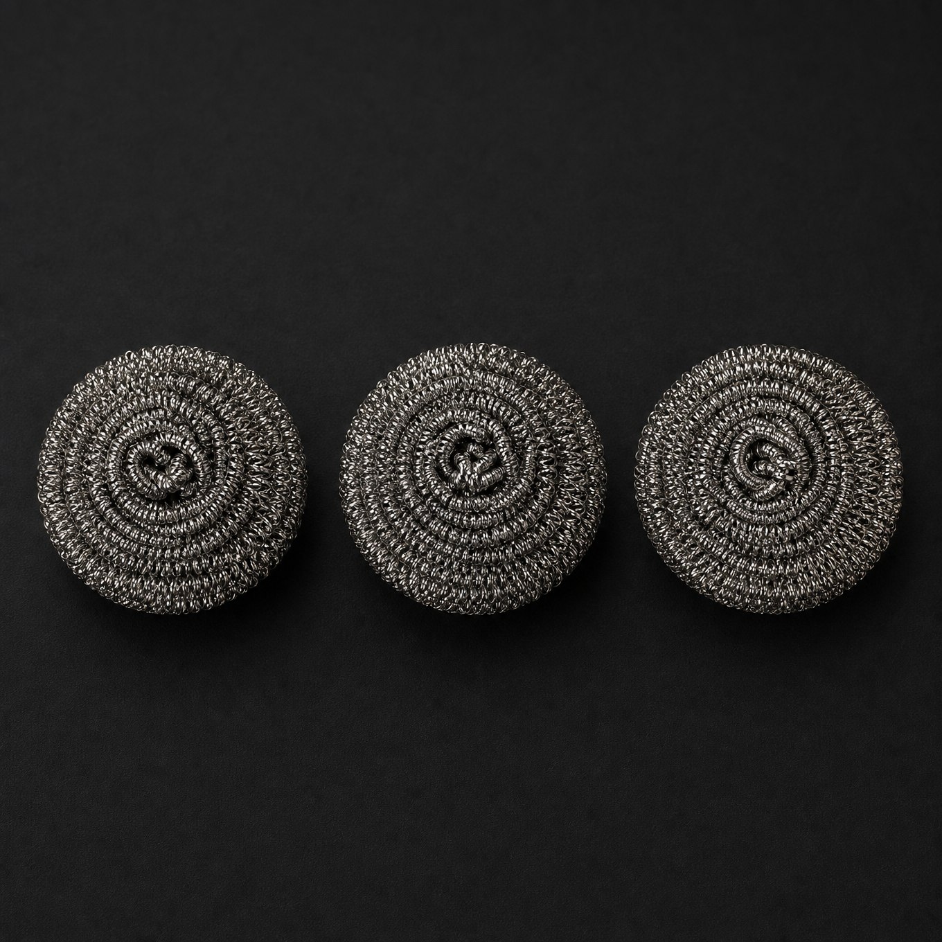 Titanium Pan Scrubbers for Gentle Deep Cleaning