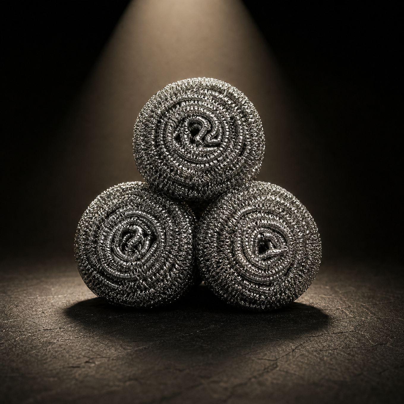 Titanium Pan Scrubbers for Gentle Deep Cleaning