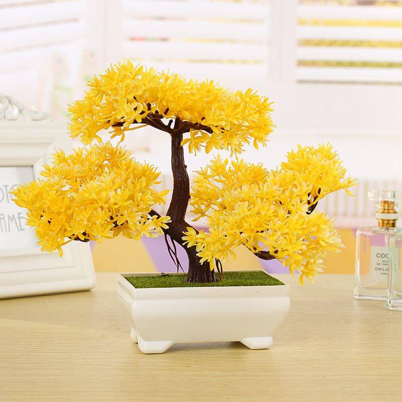 Artificial Flower Bonsai For Easy Table Decor