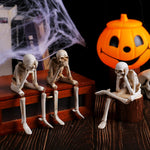 Spooky Skeleton Ornament Set For Easy Halloween Decor