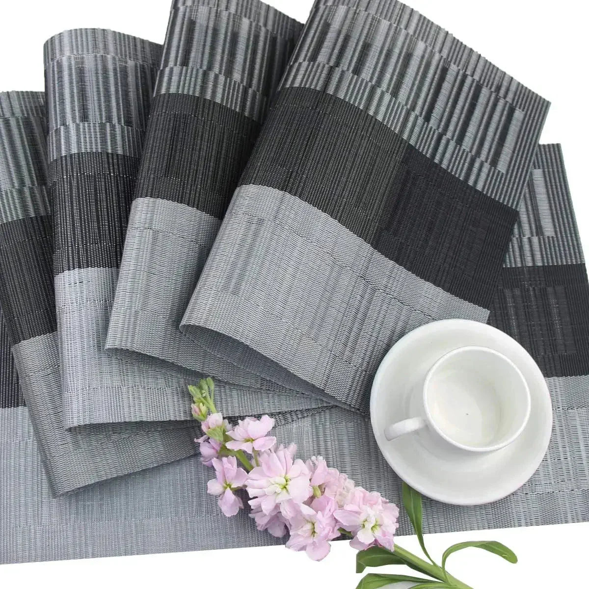 Woven Table Mat Set For Everyday Protection