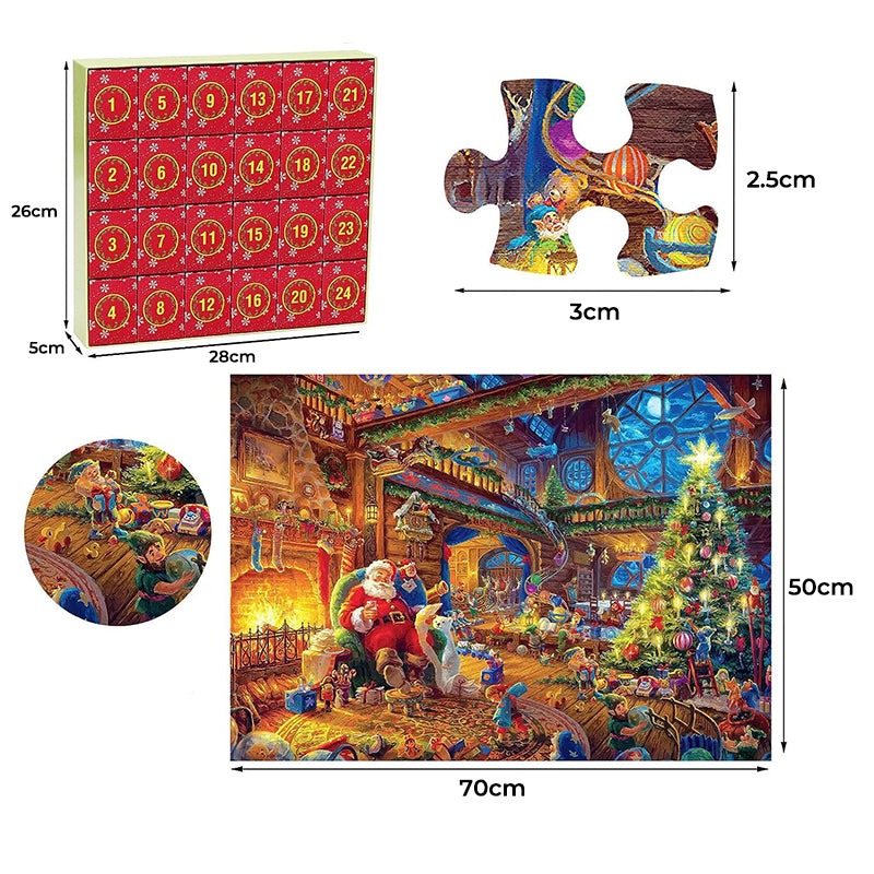 Christmas Puzzle Advent Calendar For Family Fun