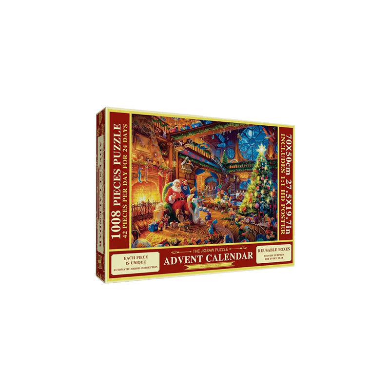 Christmas Puzzle Advent Calendar For Daily Festive Fun