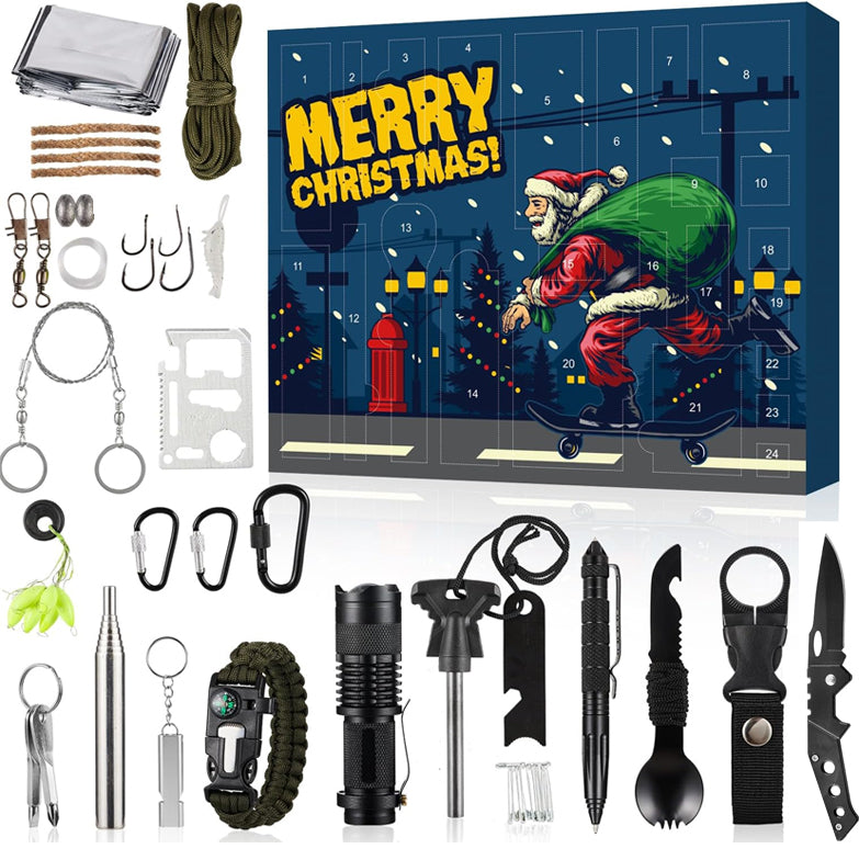 Survival Kit Advent Calendar For Daily Adventure