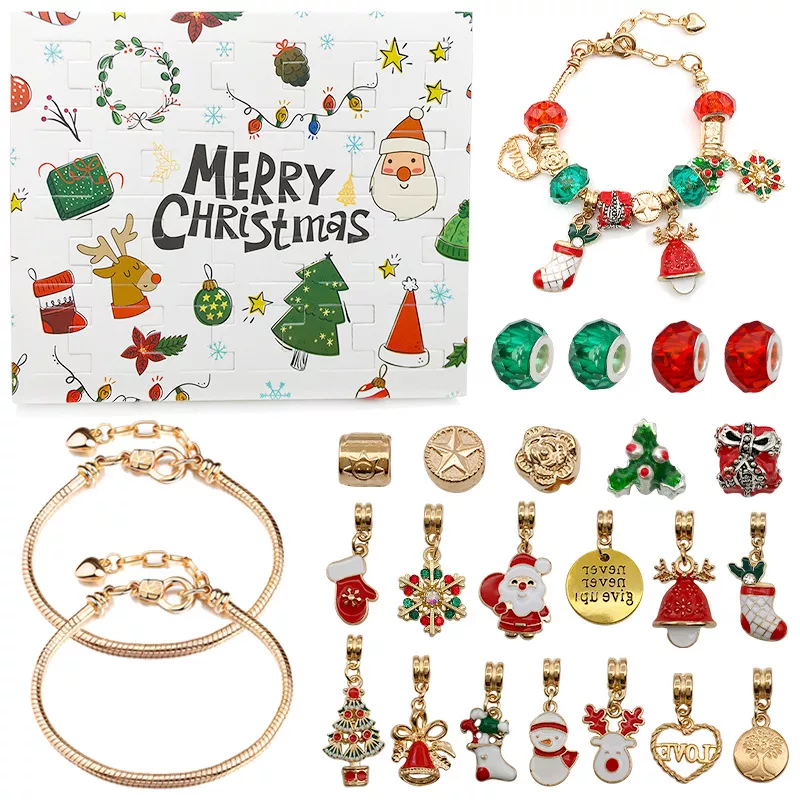 DIY Bracelet Advent Calendar For Festive Crafting