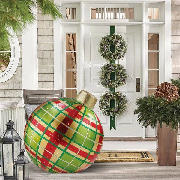Inflatable Christmas Ornament For Outdoor Cheer