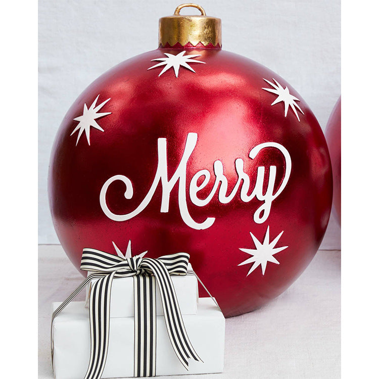 Inflatable Christmas Ornament For Outdoor Cheer