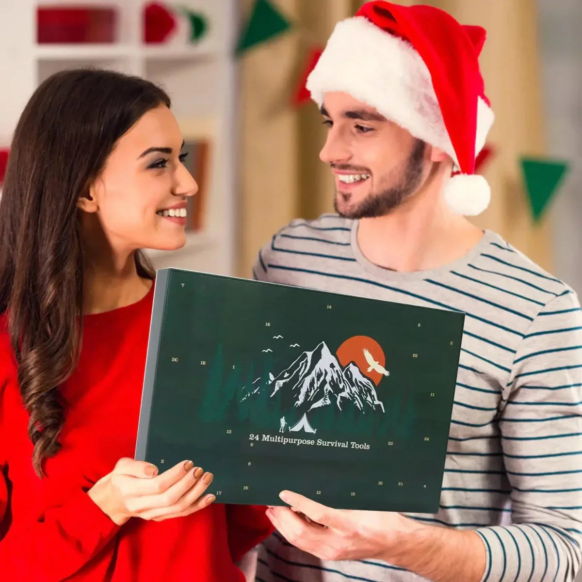 Survival Advent Calendar With 24 Outdoor Tools