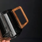 Smoked Glass Coffee Mug for Cozy Sips